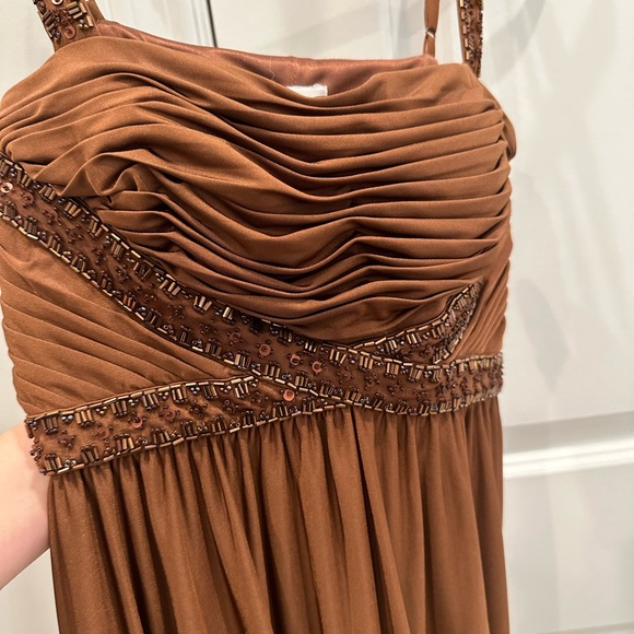 Cache Brown Dress - size 2 - Picture 9 of 11